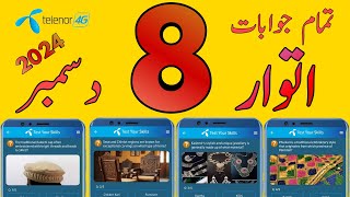 8 December 2024 | My Telenor today questions Answers | Telenor Questions today | Telenor