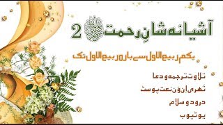 آشیانہ شانِ رحمتﷺٍ 20   خاتم الانبیاء نعت  محمل علی