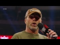 Seth Rollins interrupts Shawn Michaels Raw, October 19, 2015