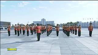 Turkmenistan National anthem and Tajikistan National anthem (State Visit August 2021)