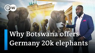 Botswana's President Masisi: 'I want the Germans to feel what we feel' | DW News Africa