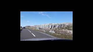 Driving the Burren Region County Clare Ireland ☘️☘️☘️
