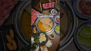 Cheapest AYCE hotpot in Melbourne 📍 Happy Lamb HotPot #melbourne #melbournefoodie #ayce