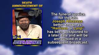 Joseph Athanase short