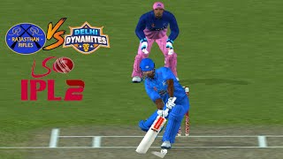 RR vs DC | Rajasthan Royals vs Delhi Capitals  - SO IPL 2 Real Cricket 20 #shorts 2021