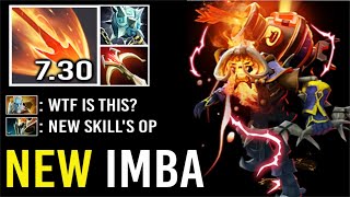 NEW SKILL 7.30 BURNING BARRAGE Clinkz Gleipnir + Daedalus Melt Enemy Heroes in 1 Sec Imba WTF Dota 2