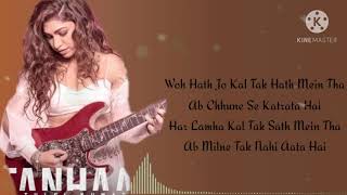 tanhai tulsi kumar Lyrics Song || MP3 Full Song Audio Song ( Dj All )