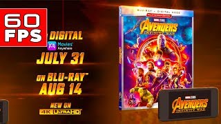 Avengers Infinity War - Blu RAY Disc Trailer