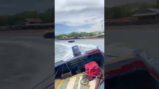 Arsy lagi naik perahu banana boat #shorts #viral