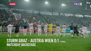 Matchday Backstage: Sturm Graz - Austria Wien (10/2023)