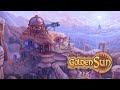 1 Hour of Relaxing Golden Sun Music + Rain Sounds