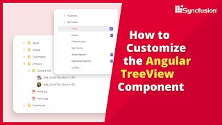 How to Customize the Angular TreeView Component