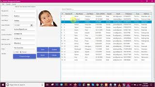 Student Records management System Using JavaFX