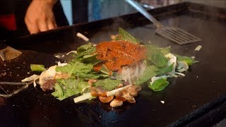 [4K] 철판요리의 왕! 신림 순대곱창볶음 with 불맛 :: Seoul Korea :: Korean Food :: Food Cinema :: 푸드시네마