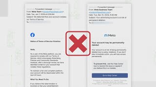 Phishing Scams Alert: Fake Meta Emails via AppSheet Warn of Account Deletion: VERIFY