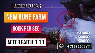 Elden Ring Rune Farm | Easy Rune Glitch After Patch 1.10! 900,000,000 Runes!