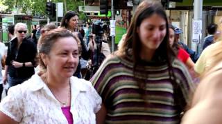 Flashmob Folk Dance of Moldavia 2015 Melbourne