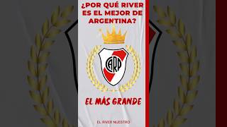 👑 River el mejor de Argentina #river #riverplatehoy #boca #shorts