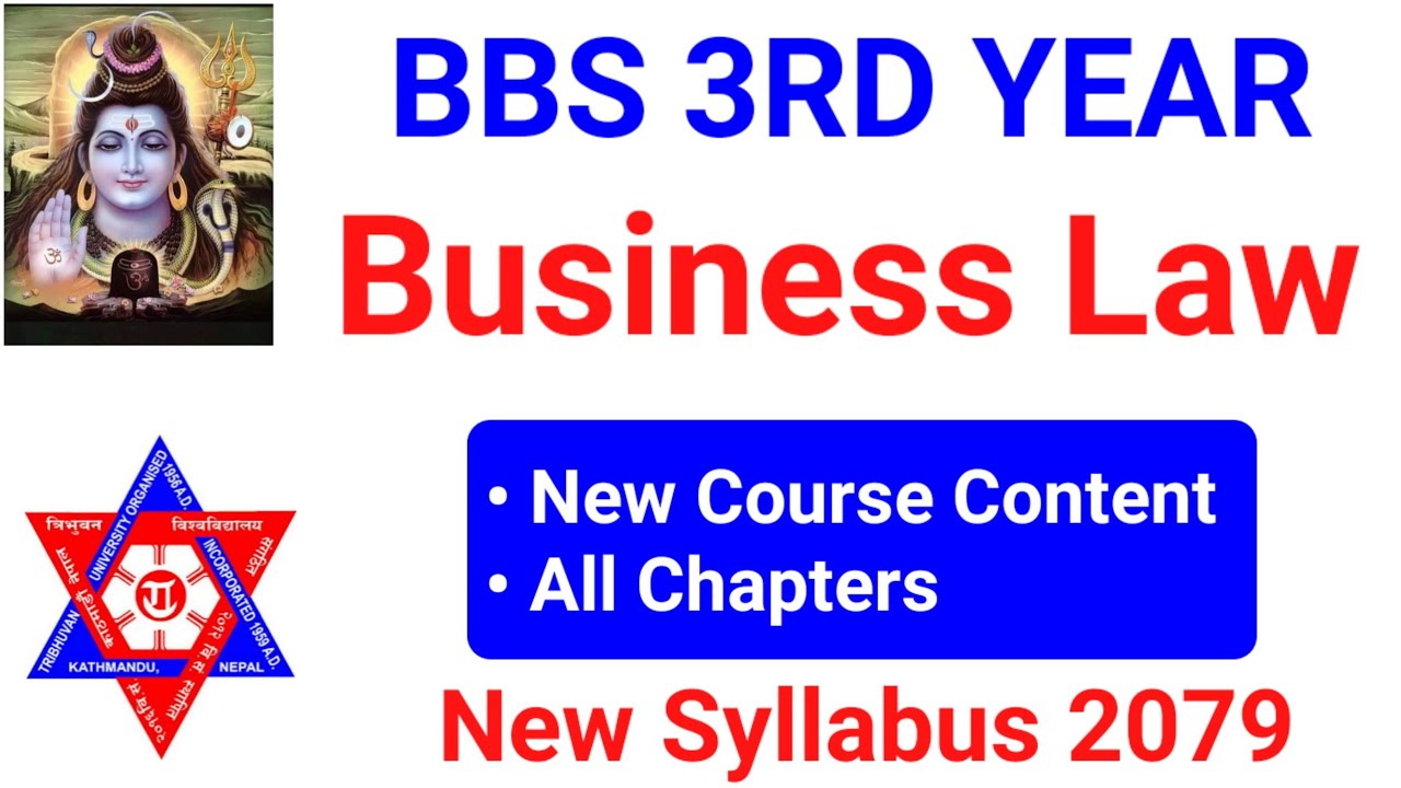 Bbs 3rd Year Business Law Syllabus | Bbs 3rd Year Law Syllabus | New ...