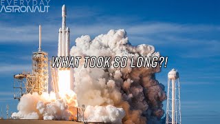 Why it took 5  years for the Falcon Heavy to fly