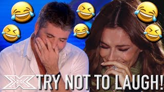 Try Not To Laugh Challenge! HILARIOUS X Factor Auditions | X Factor Global