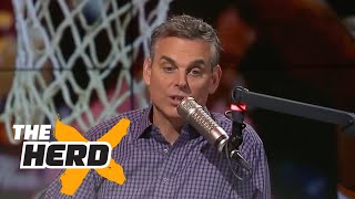 Tom Brady working on a contract extension - Colin reacts | THE HERD