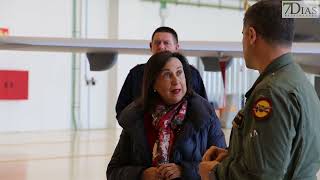 LA MINISTRA DE DEFENSA, MARGARITA ROBLES, VISITA LA BASE AÉREA DE TALAVERA LA REAL