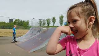 De krukjes, op de skatebaan in Sneek.