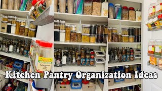 HOW TO ORGANIZE INDIAN KITCHEN PANTRY | SMALL PANTRY ORGANIZATION IDEAS | KITCHEN ORGANIZING TIPS