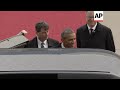 obama arrives in germany