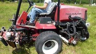 2000 Toro 6700D Reelmaster Fairway Mower w/ 5325 hours w/ Peugeot XUD9 Diesel Engine Parts For Sale