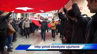 Afyonlu Şehit Piyade Yüzbaşı Süleyman Şahin ebediyete uğurlandı