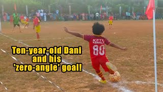 Meet Dani P K , 10, the Kerala kid whose 'zero angle' goal went viral