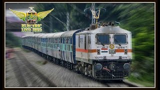 The VERY FIRST WAP 7 of ROYAPURAM with MALGUDI EXPRESS | Indian Railways