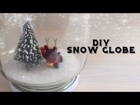DIY Snow Globe (No Water) DIY Snow Globe (No Water)