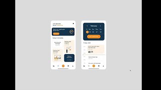 Task Management App UI Design Tutorial | Figma Mobile App Design (2 Screens Step-by-Step)