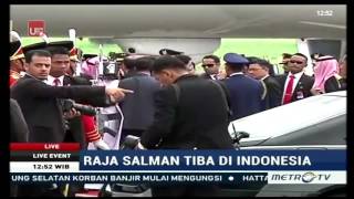 Saudi King Salman Arrived in Indonesia (US$25 billion worth of investment)