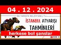 04 aralık 2024 çarşamba İstanbul At Yarışı Tahminleri At Yarışı Yorumlar-youtube-tjk-canlı bahis