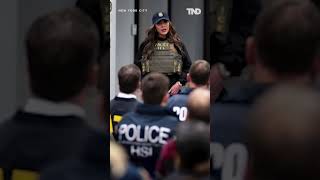 Kristi Noem joins NYC federal immigration raid