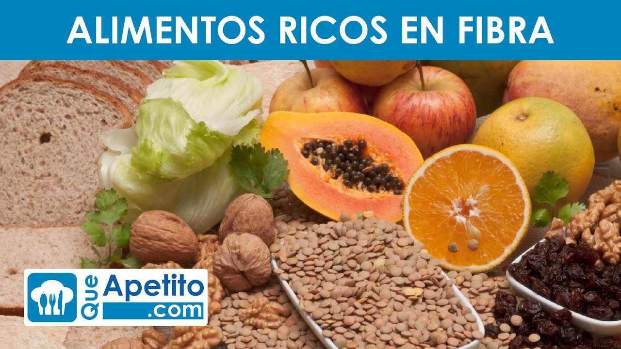 8 Alimentos Ricos En FIBRA 🥑🌾 | QueApetito - YouTube