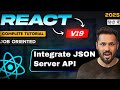 React 19 Tutorial #58 Integrate JSON Server API and Loader