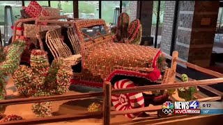 Pastry chefs spend over 200 hours creating life-size gingerbread Jeep