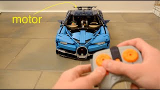 How to Motorize the LEGO Bugatti Chiron