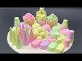 bright colors /Asmr baking soda#sound #satisfying #explore