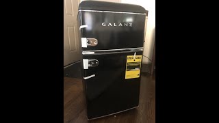 Galanz 3.1 Cu. Ft. Retro Mini Refrigerator - GLR31TBKER  (SaleCanada.ca)