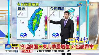 志耕氣象報報~昨34.2度刷嘉義4月高溫 14測站今年新高]│中視早安氣象20180424