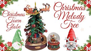 I Made This Christmas Melody Tree And Christmas Town Globe