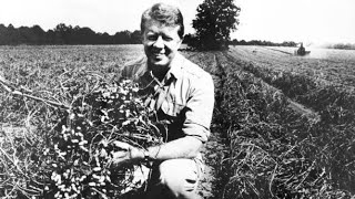 Jimmy Carter was raised as a peanut farmer in Georgia