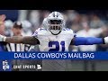 Cowboys Mailbag: Ezekiel Elliott Holdout, Dak Vs. Zeke, Amari Cooper Contract & Possible Zeke Trades