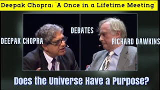 Richard Dawkins vs Deepak Chopra: Does the universe have a purpose? Full Debate